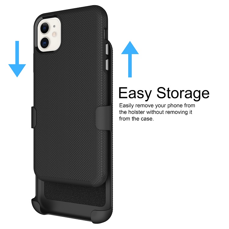 Combo Holster Case for iPhone 11