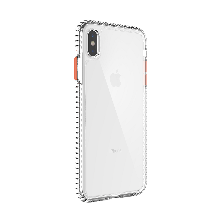 Acrylic Shock Absorption Case for iPhone XS X