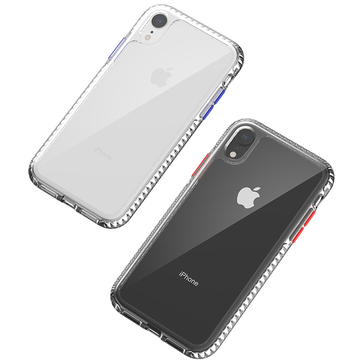 Acrylic Shock Absorption Case for iPhone XR