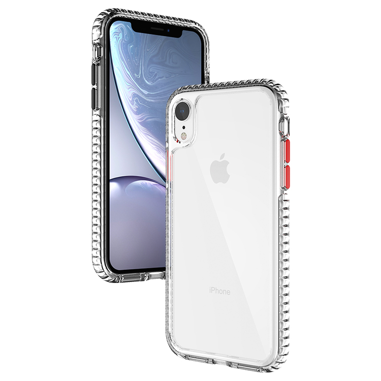 Acrylic Shock Absorption Case for iPhone XR