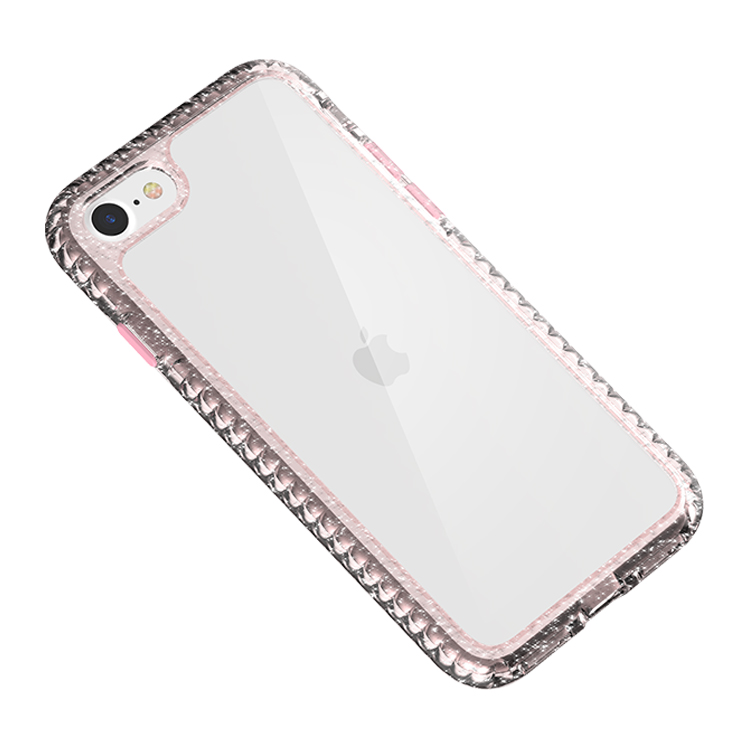 Acrylic Shock Absorption Case for iPhone SE 8 7