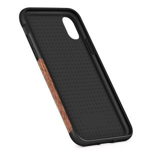 Red Sandalwood Soft Wood Case for iPhone XS Max