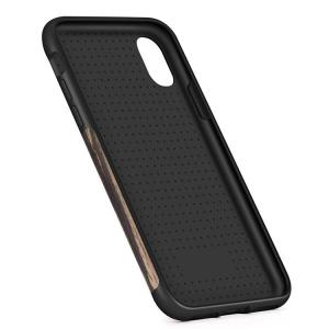 Black Sandalwood Soft Wood  Case for iPhone XS X