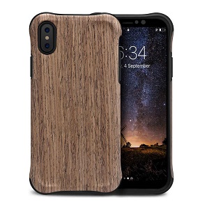 Black Rosewood Case For iPhone XS Max