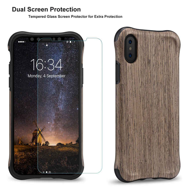 Black Rosewood Case For iPhone XS Max