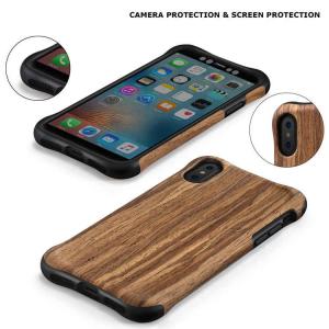 Rosewood Shockproof Case for iPhone XS Max