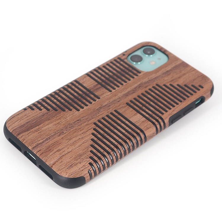 IML Fashion Wood Case for iPhone 11