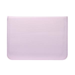 PU Leather Square Bag Sleeve With Stand Pink & White